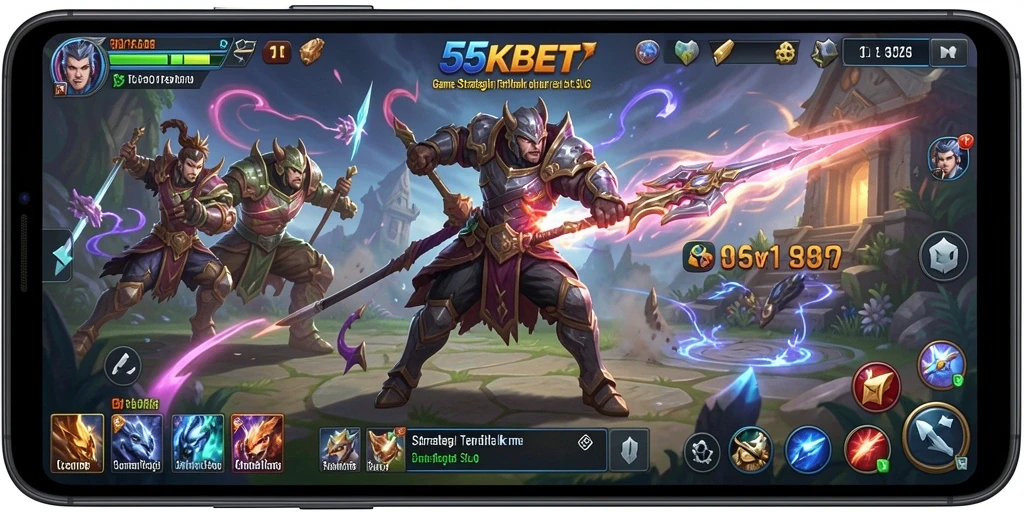 Tampilan menarik dari gameplay 55KBET yang seru dan strategis.