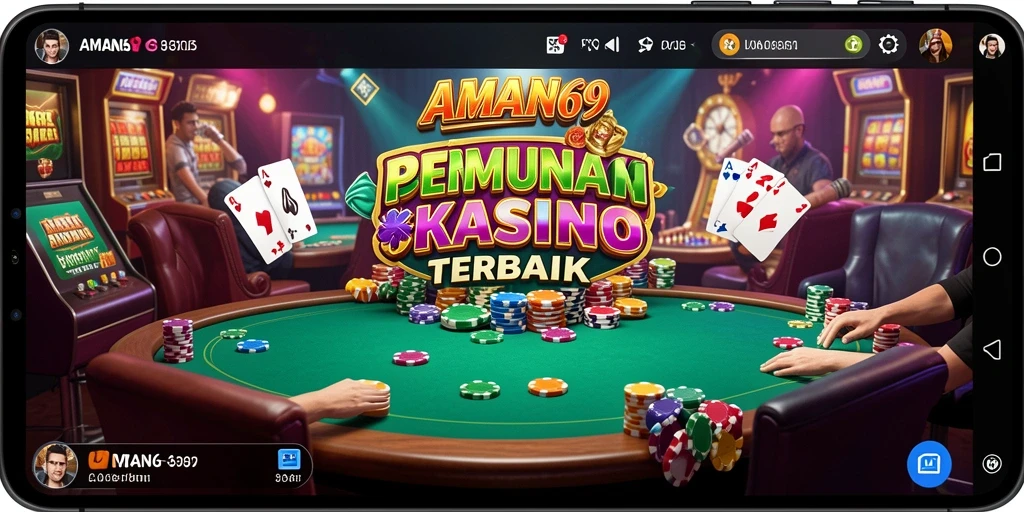 Tampilan gameplay Kasino yang menarik dan interaktif dari AMAN69.