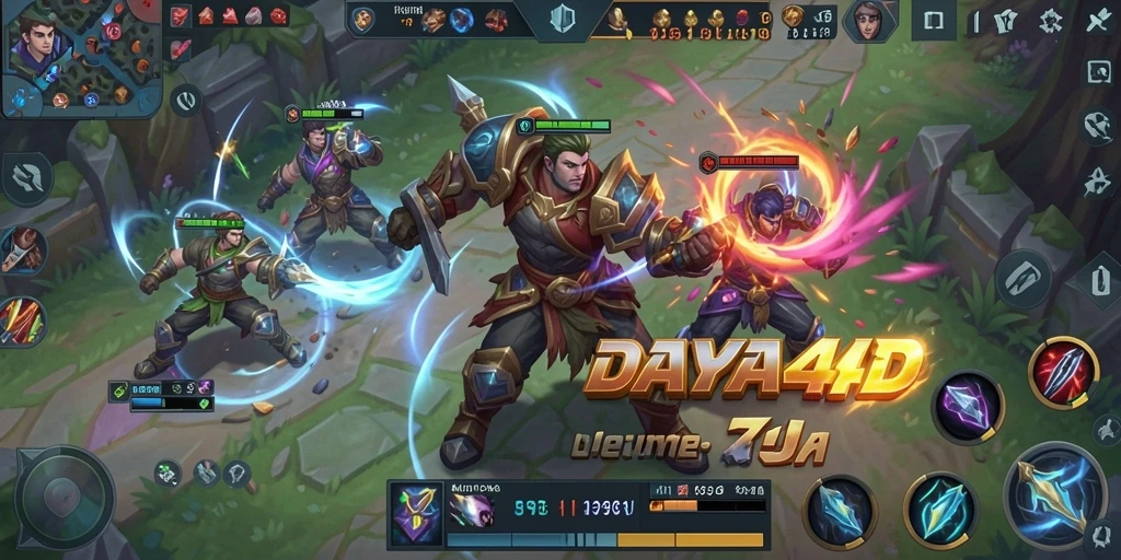 Tampilan gameplay intens di dunia <strong>DAYA4D</strong> yang penuh aksi.