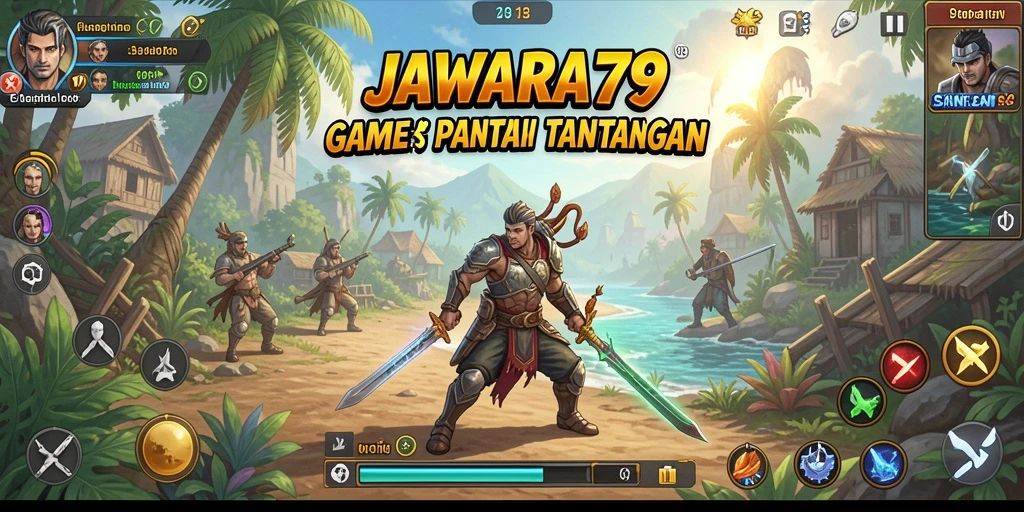 Gameplay seru JAWARA79 yang menantang dan penuh warna.
