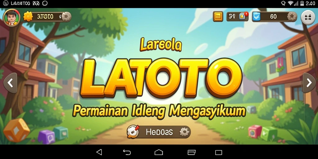 Tangkapan layar LATOTO menampilkan karakter lucu dalam gameplay Idle yang seru.