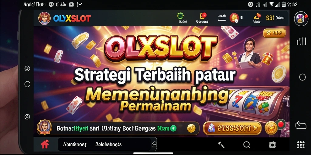 Tangkapan layar utama OLXSLOT yang menunjukkan strategi cerdas dalam gameplay.