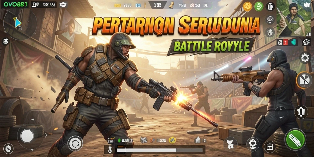 Tampilan gameplay seru dan strategi di OVO88.