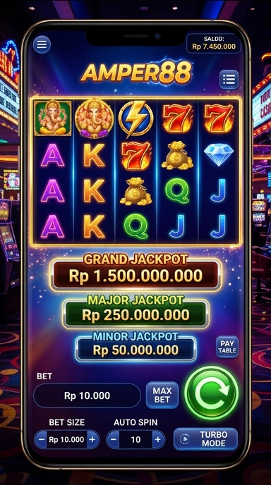 Proses pengunduhan aplikasi di amper88 yang cepat dan mudah.